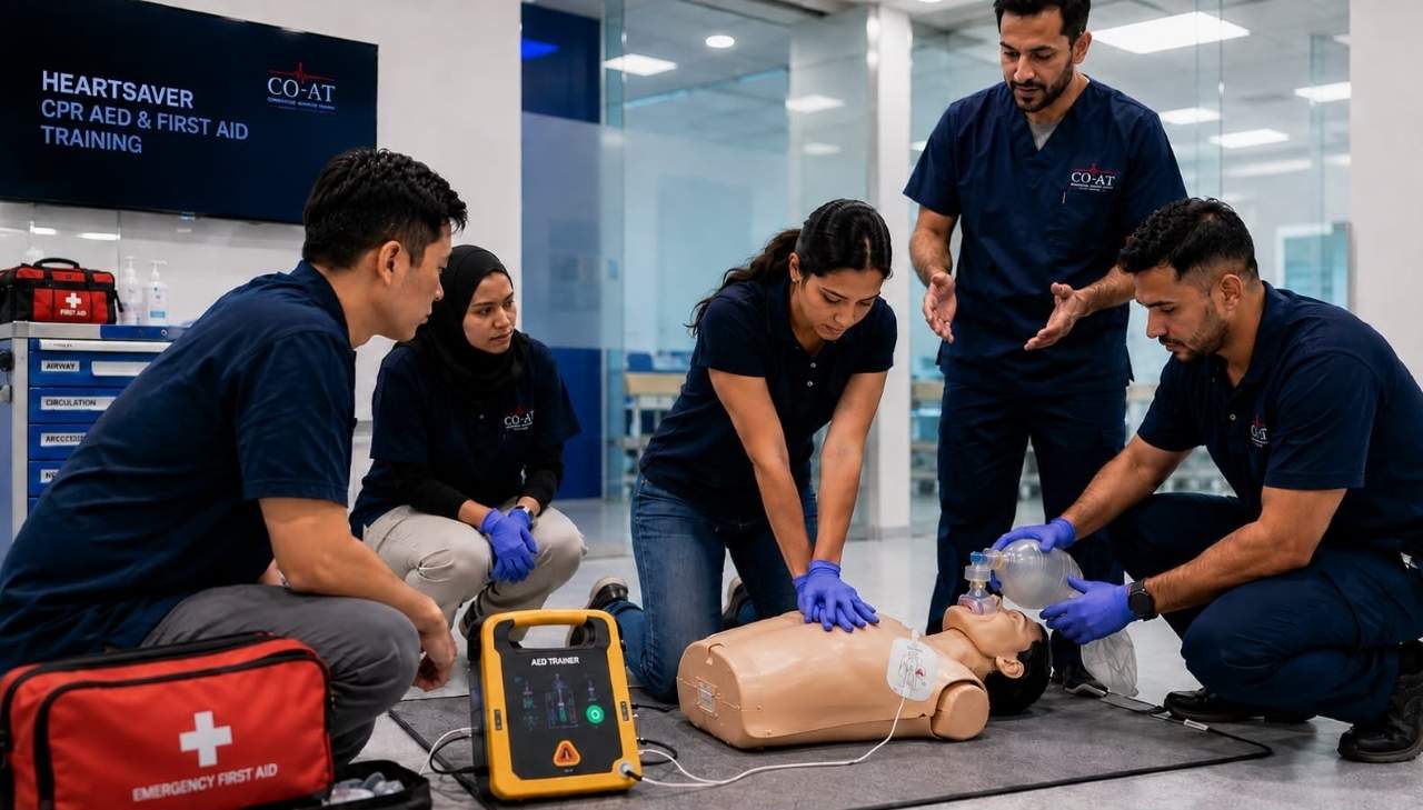 Heartsaver CPR AED & First Aid Training in Dubai