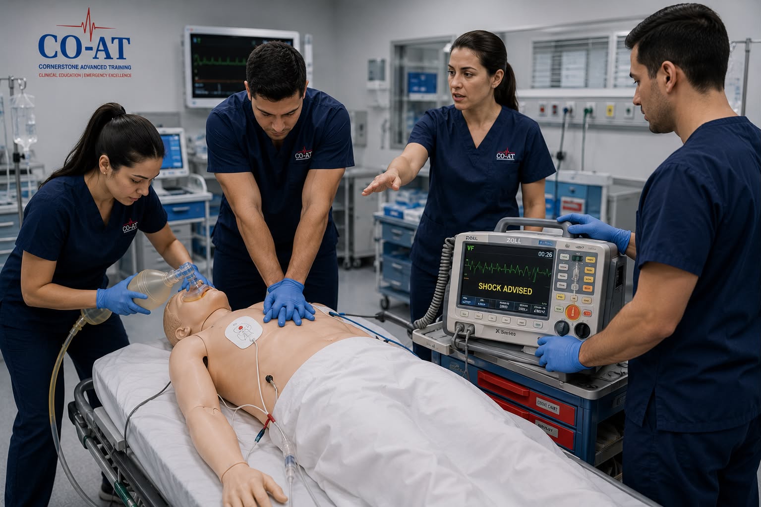 HEARTCODE®️ ACLS ONLINE LEARNING Participants receive access to the AHA HeartCode®️ ACLS online learning program through their eLearning account.